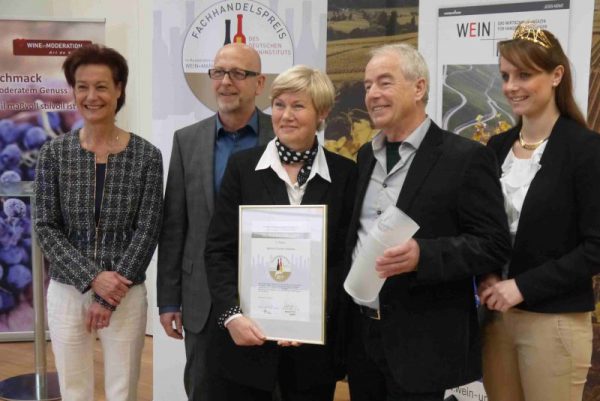 Weinhof Schmidt ist Weinfachhändler des Jares 2017